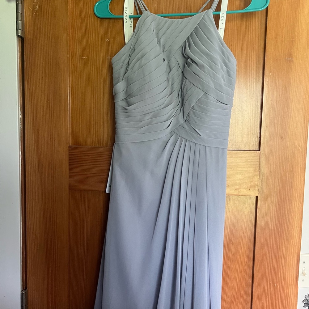 NWT Azazie Bridesmaids Dress - FOG